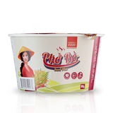 Beef Flavored Instant Pho Noodle Bowl - (Pack of 9)