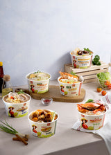 Chicken and Bamboo Shoot Vermicelli Glass Instant Noodle Bowl - Available in Bowl or Bag Option!