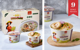 Pork and Bamboo Shoot Rice Vermicelli Instant Noodle Bowl - (Pack of 9)
