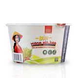 Pork and Bamboo Shoot Rice Vermicelli Instant Noodle Bowl - (Pack of 9)