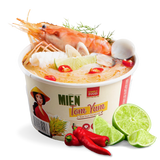 Tom Yum Vermicelli Glass Instant Noodle Bowl - (Pack of 9)