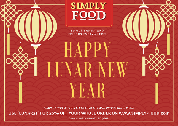 Simply Food Wishes You A Happy Lunar New Year 2021