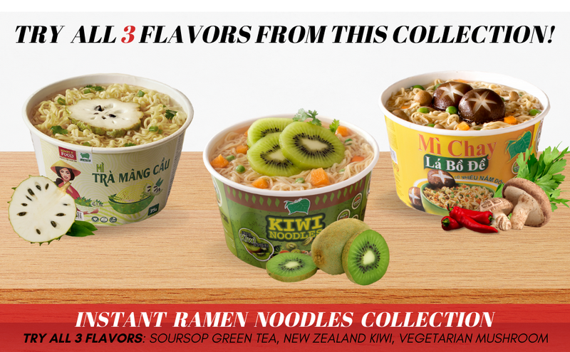 Vegan Ramen Noodle Bowls (6 Bowls)