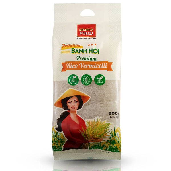 Simplii Rice Simply Food - Instant Pho Noodles, Rice Paper & Rice Vermicelli Noodle