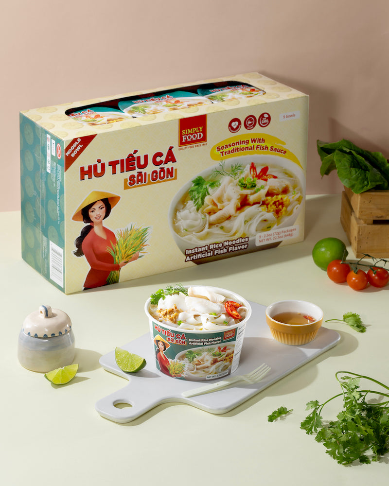 Saigon Fish Instant Rice Noodle Soup - (Pack of 9)