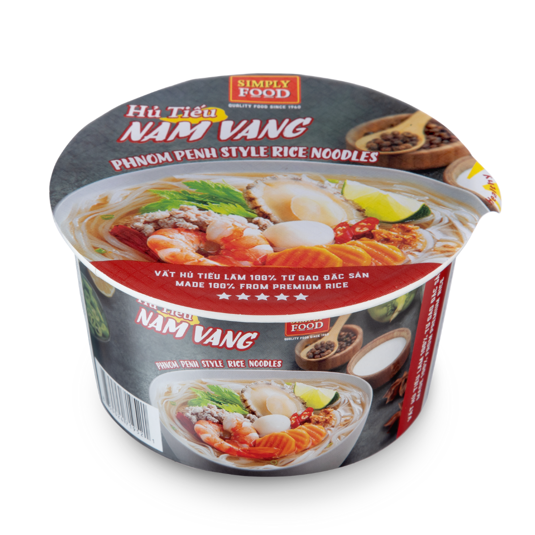 Hu Tieu Nam Vang - Instant Phnom Penh Rice Noodle Soup - 9 Pack ...