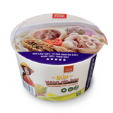 Pork and Bamboo Shoot Rice Vermicelli Instant Noodle Bowl - (Pack of 9)