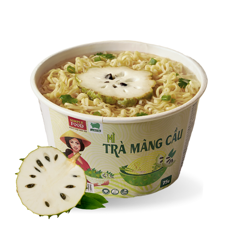 Soursop Tea Instant Ramen Noodles - (Pack of 6)