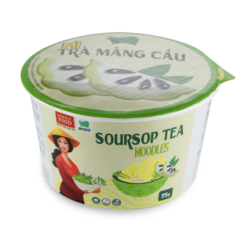 Soursop Tea Instant Ramen Noodles - (Pack of 6)