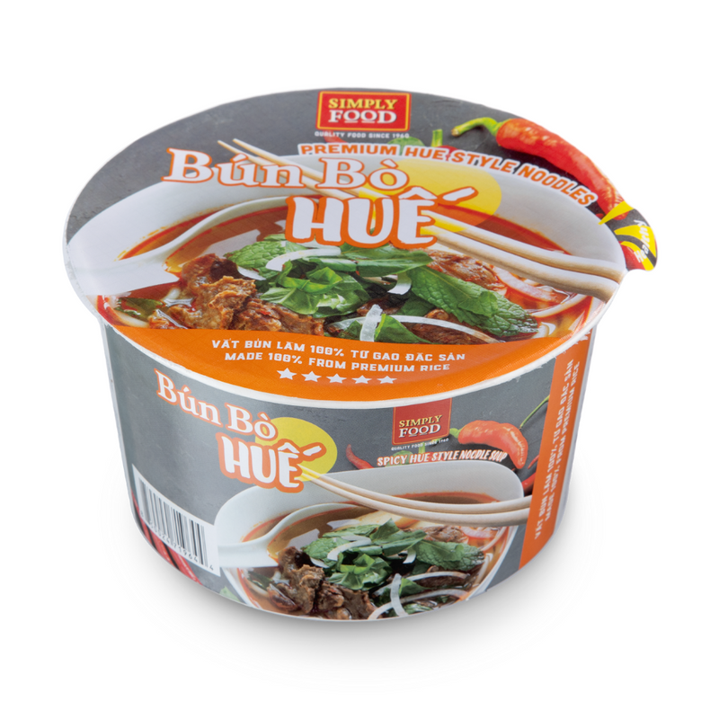 Hue Style Instant Rice Noodle Soup  - (Pack of 9)