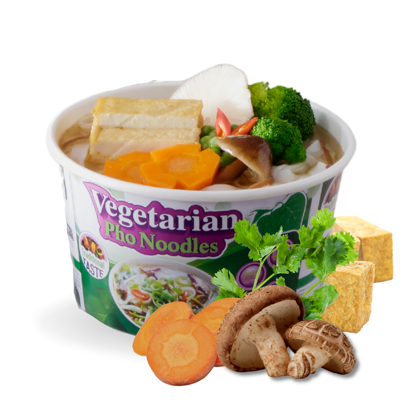 Vegan Pho Instant Noodle Bowls (6 Bowls)