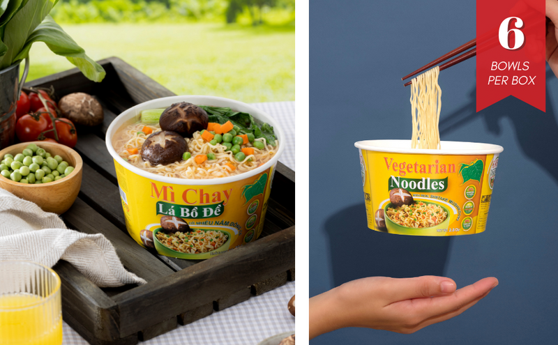 Vegan Ramen Noodle Bowls (6 Bowls)