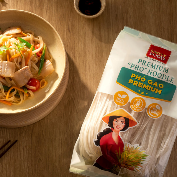 Premium Pho Noodle Stock